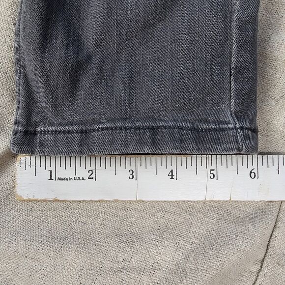 Calvin Klein Slim Boyfriend SZ 4 Jeans Women Gray Stretch Mid Rise Denim (29x27) - Picture 10 of 15